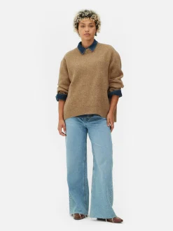 Femme Primark Pulls Et Gilets|Pull à Col Ras-du-cou Oversize