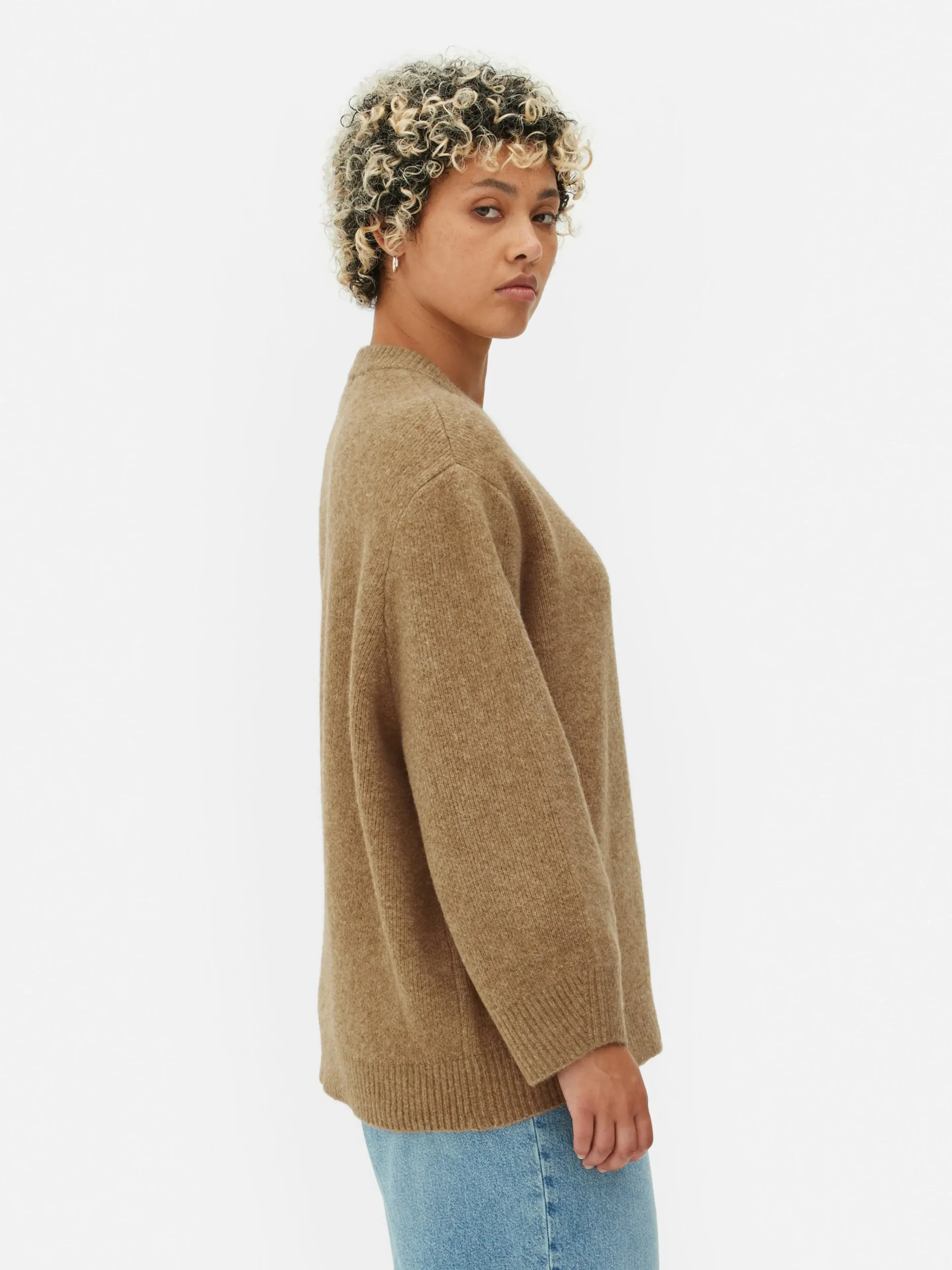 Femme Primark Pulls Et Gilets|Pull à Col Ras-du-cou Oversize