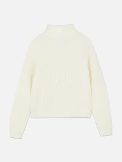 Enfant Primark Pulls Et Gilets|Pull à Col Roulé En Maille Torsadée