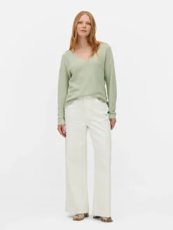 Femme Primark Pulls Et Gilets|Pull à Manches Longues Et Col Bateau