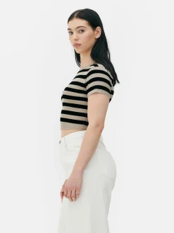 Femme Primark Pulls Et Gilets|Pull Court à Manches Courtes