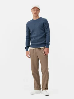 Homme Primark Pulls Et Gilets|Pull Côtelé à Col Ras-du-cou