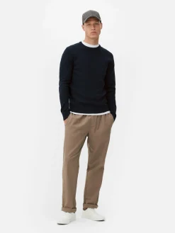 Homme Primark Pulls Et Gilets|Pull Côtelé à Col Ras-du-cou