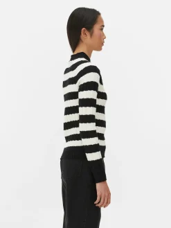 Femme Primark Pulls Et Gilets|Pull En Maille Torsadée à Col Montant