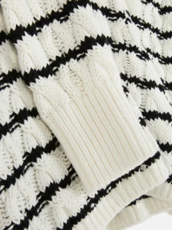 Femme Primark Pulls Et Gilets|Pull En Maille Torsadée à Rayures