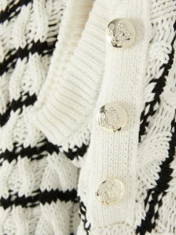 Femme Primark Pulls Et Gilets|Pull En Maille Torsadée à Rayures