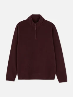 Homme Primark Pulls Et Gilets|Sweats À Capuche Et Sweat-Shirts|Pull En Molleton à Col Zippé