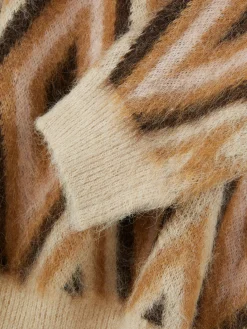 Femme Primark Pulls Et Gilets|Pull En Tricot à Motif Losange Rita Ora