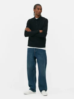 Homme Primark Pulls Et Gilets|Pull Polo à Manches Longues