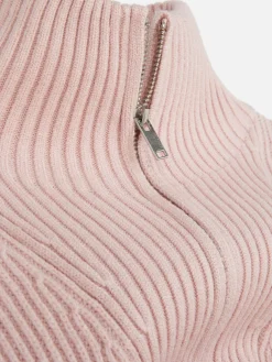 Femme Primark Pulls Et Gilets|Pull Tricoté à Encolure Zippée