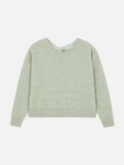 Femme Primark Pulls Et Gilets|Pull Tricoté Avec Nœud Dans Le Dos