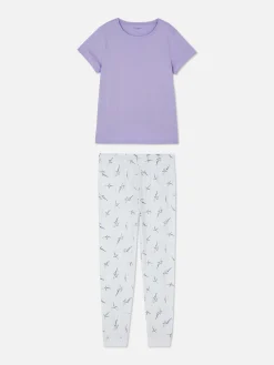 Femme Primark Ensembles Pyjamas|Pyjama à Manches Courtes En Jersey Imprimé