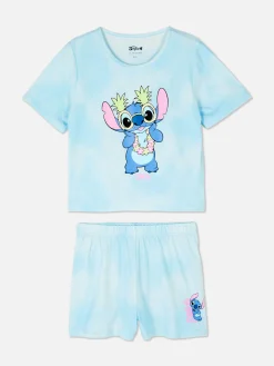 Enfant Primark Pyjamas Et Vêtements De Nuit|Pyjama à Manches Courtes Tie Dye Disney Lilo & Stitch