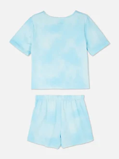 Enfant Primark Pyjamas Et Vêtements De Nuit|Pyjama à Manches Courtes Tie Dye Disney Lilo & Stitch