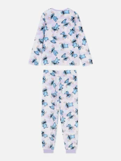 Enfant Primark Pyjamas Et Vêtements De Nuit|Pyjama à Manches Longues Disney Lilo & Stitch