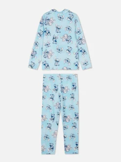 Enfant Primark Pyjamas Et Vêtements De Nuit|Pyjama à Manches Longues Disney Stitch & Angel