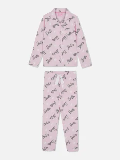 Enfant Primark Pyjamas Et Vêtements De Nuit|Pyjama Chemise à Manches Longues Barbie