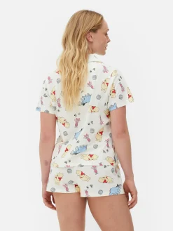 Femme Primark Ensembles Pyjamas|Pyjama Chemise Et Short Disney Winnie L'ourson