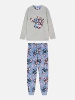 Enfant Primark Pyjamas Et Vêtements De Nuit|Pyjama Confortable Disney Stitch & Angel Pour Ado