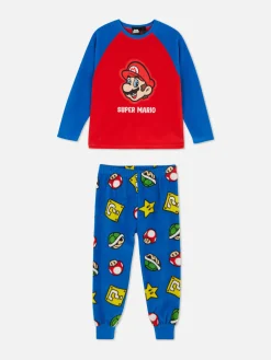 Enfant Primark Pyjamas Et Vêtements De Nuit|Pyjama En Molleton Super Mario