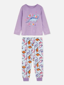 Enfant Primark Pyjamas Et Vêtements De Nuit|Pyjama En Velours Dinosaure