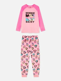 Enfant Primark Pyjamas Et Vêtements De Nuit|Pyjama En Velours Disney Minnie Mouse Et Daisy Duck