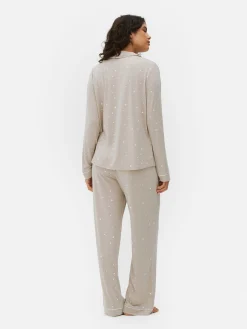 Femme Primark Ensembles Pyjamas|Pyjama Long Boyfriend à Motif