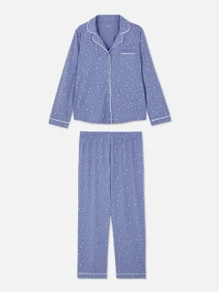 Femme Primark Ensembles Pyjamas|Pyjama Long Boyfriend à Motif