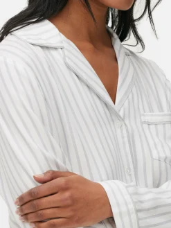 Femme Primark Ensembles Pyjamas|Pyjama Long Boyfriend à Rayures