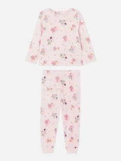 Enfant Primark Pyjamas Et Vêtements De Nuit|Pyjama Long En Velours à Motif Fée