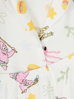 Femme Primark Ensembles Pyjamas|Pyjama Short Et Chemise De Nuit Bob L'éponge Femme