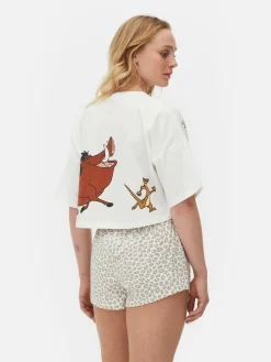 Femme Primark Ensembles Pyjamas|Pyjama T-shirt Court Disney Le Roi Lion