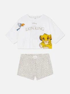Femme Primark Ensembles Pyjamas|Pyjama T-shirt Court Disney Le Roi Lion