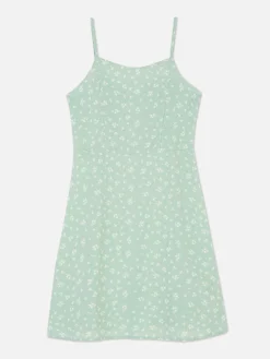 Enfant Primark Robes|Robe à Fines Bretelles Et à Motifs