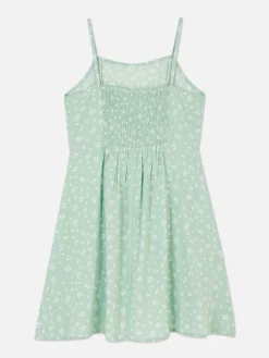 Enfant Primark Robes|Robe à Fines Bretelles Et à Motifs