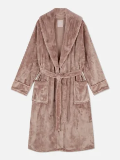 Femme Primark Peignoirs|Robe De Chambre Mi-longue Duveteuse