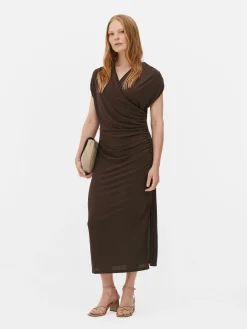 Femme Primark Robes|Robe Drapée En Jersey The Edit
