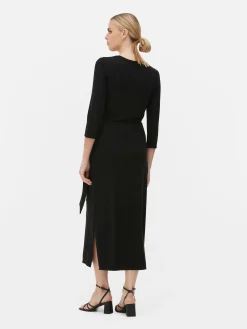 Femme Primark Robes|Robe En Jersey à Nouer Sur Le Côté The Edit