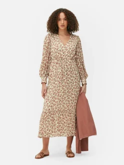 Femme Primark Robes|Robe Mi-longue Boho à Col En V