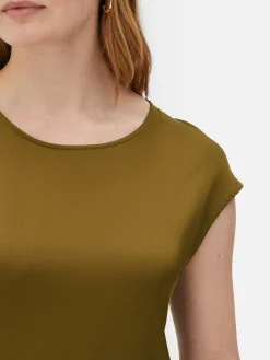 Femme Primark Robes|Robe Mi-longue En Satin The Edit