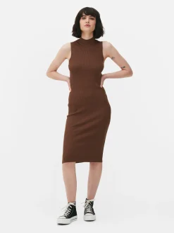 Femme Primark Robes|Robe Mi-longue Sans Manches En Maille