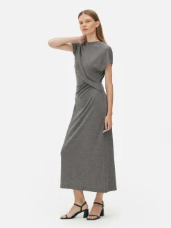 Femme Primark Robes|Robe Mi-longue Torsadée En Jersey The Edit