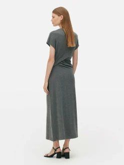 Femme Primark Robes|Robe Mi-longue Torsadée En Jersey The Edit