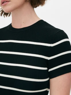 Femme Primark Robes|Robe-pull Mi-longue à Manches Courtes