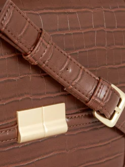 Femme Primark Sacs Et Porte-Monnaie|Sac à Bandoulière Imitation Croco