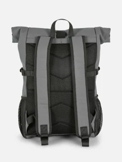 Homme Primark Sacs Et Portefeuilles|Sac à Dos Caoutchouté Rabattable Sur Le Dessus