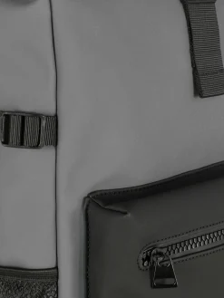 Homme Primark Sacs Et Portefeuilles|Sac à Dos Caoutchouté Rabattable Sur Le Dessus