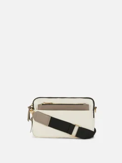 Femme Primark Sacs Et Porte-Monnaie|Sac Bandoulière (petit) à Double Zip En Faux Crocodile