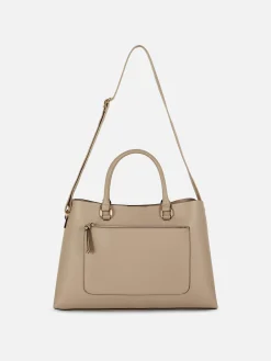 Femme Primark Sacs Et Porte-Monnaie|Sac Fourre-tout En Simili Cuir à Poche Zippée