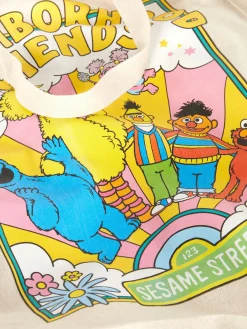 Femme Primark Sacs Et Porte-Monnaie|Sac Fourre-tout En Toile Sesame Street